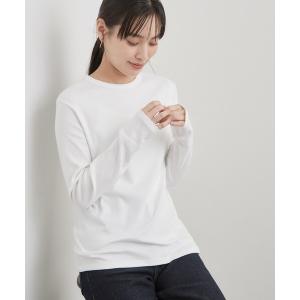 tシャツ 「PETIT BATEAU／プチバトー」ポワンココットクルーネック長袖Tシャツ レディース