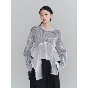 ニット セーター BUSTIER DESIGN KNIT TOP / ビスチェデザインニットトップ レディース