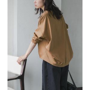 tシャツ コットンバックタック長袖プルオーバー 26AW レディース