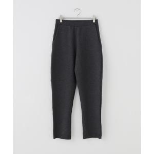 パンツ コットンカシミヤMIXニットパンツ レディース