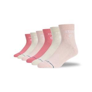 靴下 「STANCE/スタンス」レディース 6Pパックソックス（6足組）　ロゴクォーターソックス / おしゃれなギフトに最適！ORIGIN 6 PACK QUARTER レディース