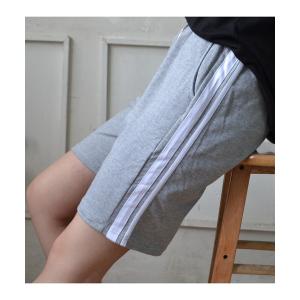 ハーフパンツ パンツ 短パン (FM)ジャージハーフパンツ レディース