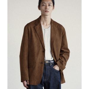 ジャケット テーラードジャケット FAUX SUEDE TAILORED JACKET メンズ レディース