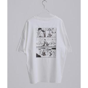 tシャツ 「エバース×tk．TAKEO KIKUCHI」コラボレーションTシャツ　SCENE１ メンズ