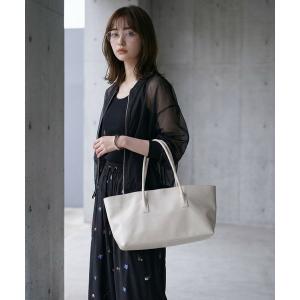 トートバッグ 「BLK001」リアルレザー大容量トートバッグ レディース