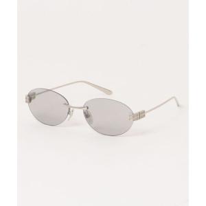 サングラス 「BALENCIAGA/バレンシアガ」オーバル サングラス BB0541SA 003 59 シルバー メンズ レディース