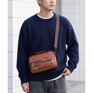 ショルダーバッグ 「BAG1」WEIXIER メンズ PUレザー ショルダーバッグ ボディバッグ メンズ レディース