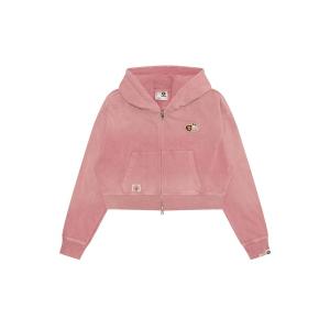 パーカー AAPE MAIN ZIP UP HOODIE レディース