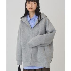 パーカー ポンチZIPパーカー レディース