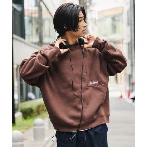 トレーナー スウェット WILD THINGS/ワイルドシングス 限定展開 別注 テック スウェット / ワンポイント メンズ