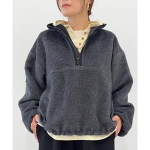 ブルゾン アウター YENN（イエン）SHAGGY HALF ZIP JK レディース