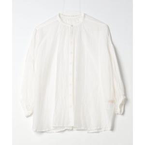 ブラウス シャツ puff-sleeve blouse レディース