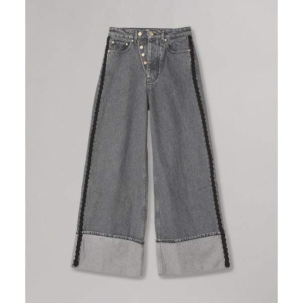 Ganni Ganni Rigid Denim Double Fly パンツ A1100030