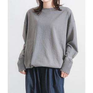 tシャツ スーパーインレイドロストボートネック レディース