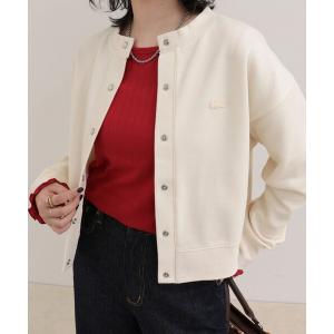 ラコステ カーディガン 「LACOSTE/ラコステ」ショート丈ダブルフェイスカーディガン レディース