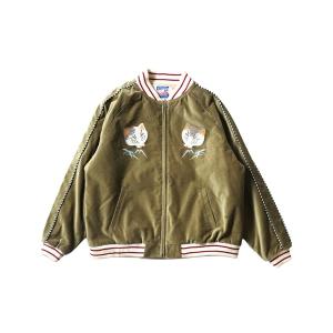 HOUSTON（ヒューストン） スカジャン スカジャン(ALASKA) レディース