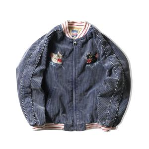 HOUSTON（ヒューストン） スカジャン スカジャン(ALASKA) レディース