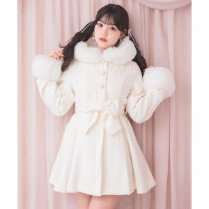 コート アウター 「サイズ展開あり」ベルトリボンコート レディース