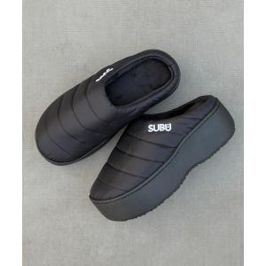 サンダル 「SUBU」 Platform BLACK レディース