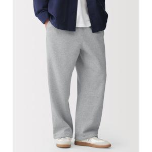 ワイドパンツ スウェットパンツ ジャージ 紳士　裏起毛スウェットワイドパンツ メンズ レディース