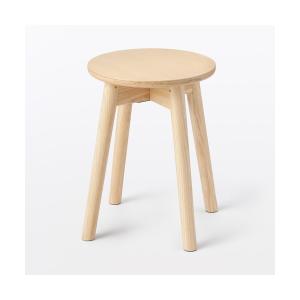 無印良品（MUJI） 家具 再生ポリエステル混 木製スタッキングスツール