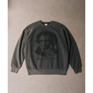 トレーナー スウェット Healthknit for bonjour records Beethoven Sweatshirt　ヘルスニット ベートーベン スウェットシャツ メンズ レディース