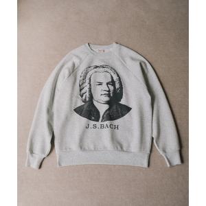トレーナー スウェット Healthknit for bonjour records J.B BACH Sweatshirt　ヘルスニット バッハ スウェットシャツ メンズ レディース