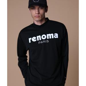 「renoma PARIS」 長袖Tシャツ SMALL ブラック メンズ