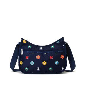 レスポートサック ショルダーバッグ バッグ 「LeSportsac×Miffy」CLASSIC HOBO ミッフィーネイビーポルカドット レディース