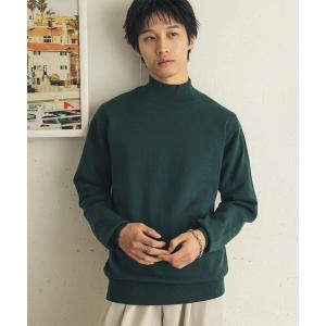 タートルネック セーター ニット 「一部WEB限定カラー」「洗濯可/静電気防止/毛玉防止」ストレッチモックネックニット メンズ