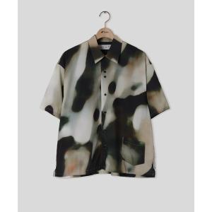 シャツ BAL BLUR PATTERN SS SHIRT BAL-2190 メンズ