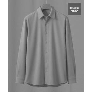 シャツ 「新作」COLD DRY -AUTUMN- ロングスリーブシャツ｜防シワ/軽量/伸縮性/ムレ防止 メンズ