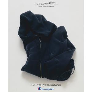 チャンピオン パーカー 「追加」CHAMPION / チャンピオン 別注 R/W オーバーダイ ジップパーカー メンズ