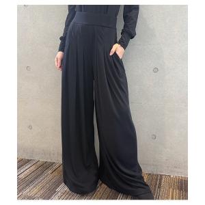 ワイドパンツ スウェットパンツ ジャージ 「DESERT ROSE/デザートローズ」タックイージーワイドパンツ レディース