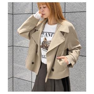 トレンチコート コート 「DESERT ROSE/デザートローズ」ショートトレンチジャケット レディース