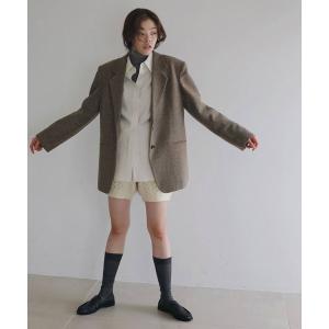 anuke（アンヌーク） レザージャケット 36 ダークブラウン レディース