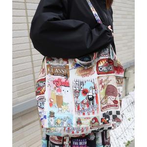 トートバッグ 163603：なめこ×ScoLar クラシックダイナー 2wayバッグ レディース メンズ