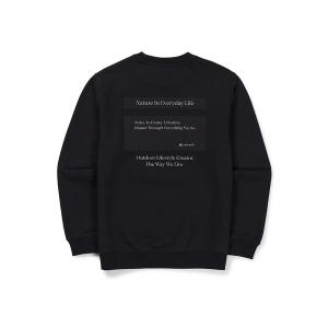トレーナー スウェット Snow Peak / LT BRUSHED WVN PATCH SWEATSHIRT  LT ブラッシュド ウーブン パッチ スウェットシャツ 海外限定 メンズ レディース