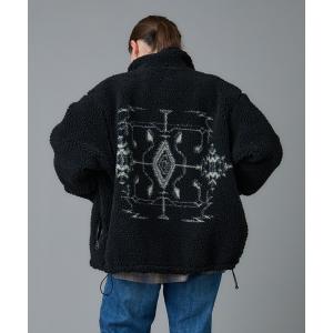 ブルゾン アウター PENDLETON/ペンドルトン ジャガードボアリバーシブルブルゾン メンズ レディース