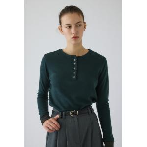 tシャツ Essential henley cut tops(エッセンシャル ヘンリー カット トップス) レディース