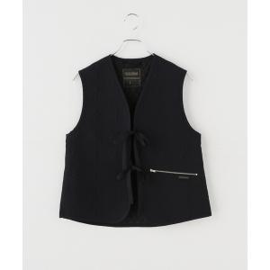 コート アウター LAVENHAM/ラベンハム BLACK EDITION VEST ベスト LV14123102 レディース