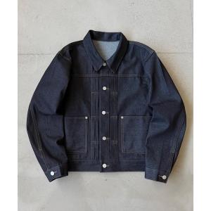 デニムジャケット gジャン CROPPED RIGID DENIM JACKET／クロップドリジットデニムジャケット メンズ レディース