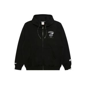 パーカー AAPE BASIC ZIP UP HOODIE メンズ