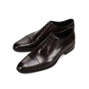 革靴 ビジネスシューズ LANVIN COLLECTION ランバンコレクション 内羽根ストレートチップ ドレスシューズ ビジネスシューズ カーフレザー 83523 メンズ