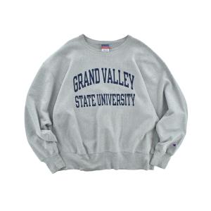 チャンピオン トレーナー スウェット 「USED」Y2K Champion ”GRAND VALLEY STATE UNIVERSITY” リバースウィーブ スウェット メンズ レディース