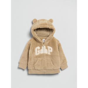 ボア くまさん GAPロゴ ジップアップパーカー (ベビー) キッズ 子供服 男の子 女の子
