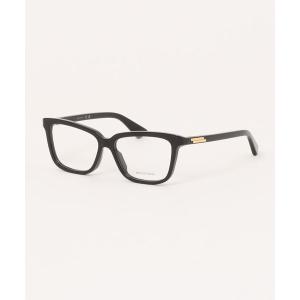 伊達メガネ メガネ 眼鏡 「BOTTEGA VENETA/ボッテガヴェネタ 」スクエア メガネ BV1499O 005 54 ブラック レディース メンズ