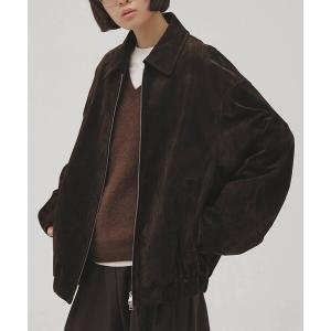 トゥデイフル todayful ブルゾン アウター 「TODAYFUL/トゥデイフル」Suede Zip Blouson/スエードジップブルゾン レディース