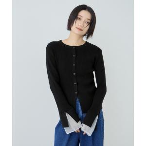 ニット セーター クールクールレイヤードフレア袖CD レディース