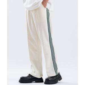 パンツ ラインジャージトラックパンツ メンズ